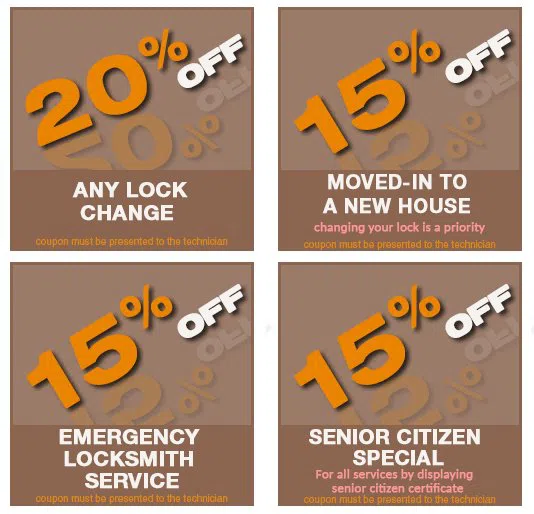 Englewood Park FL Locksmith Store, Englewood Park, FL 407-264-7883 - coupon19-set-four